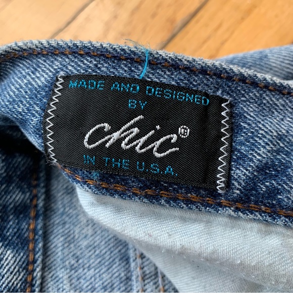 Vintage chic Vintage Acid Wash Jeans size 16 (waist 32") - Picture 9 of 9